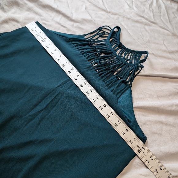 Lulus small teal dress - Picture 4 of 6